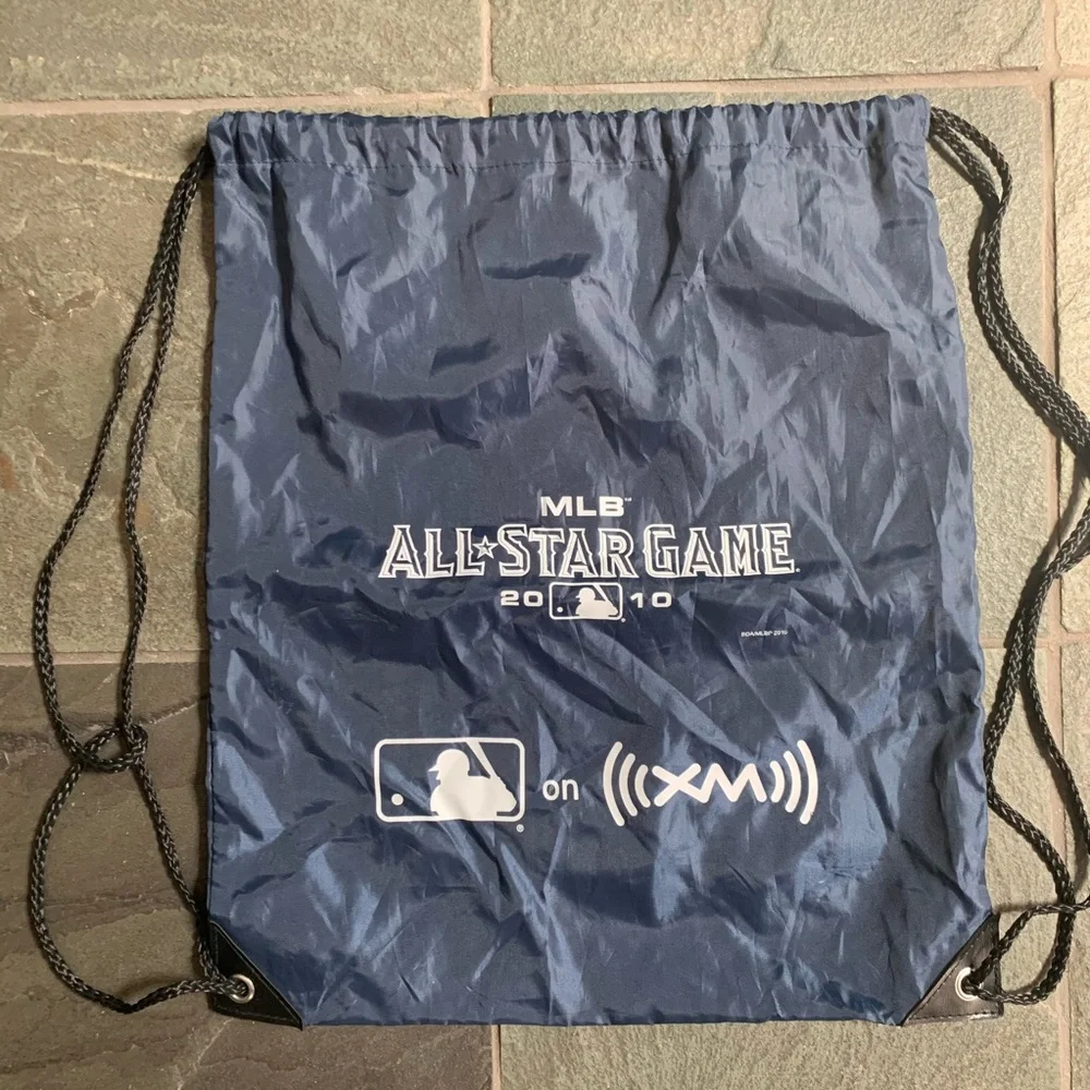 3/$12 MLB All Star game 2010 large drawstring backpack